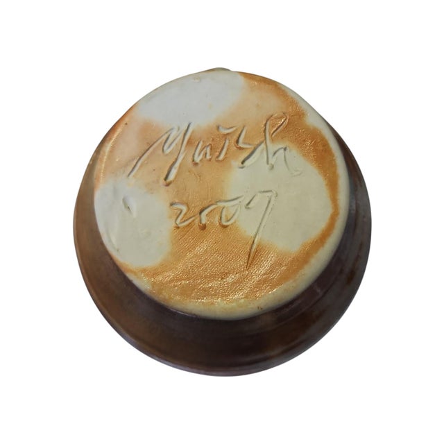 Vintage Yu Ishimaru Studio Pottery Pitcher For Sale In Atlanta - Image 6 of 8