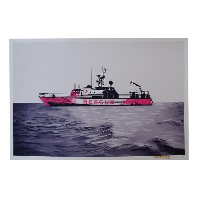 Banksy X Post Modern Vandal, The Louise Michel, 2020, Print For Sale