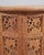 Moorish Style Carved Teak Inlaid Round Tabouret Drink Table For Sale - Image 17 of 18