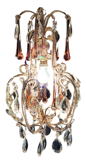 Hepburn's Tears Murano Chandelier, 1950s