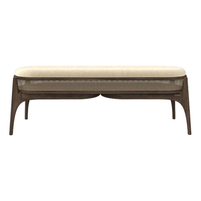 Mudhif Bench by Alma De Luce For Sale