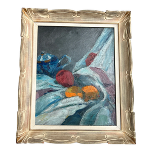 1950’s Original Abstract Still Life Painting on Canvas