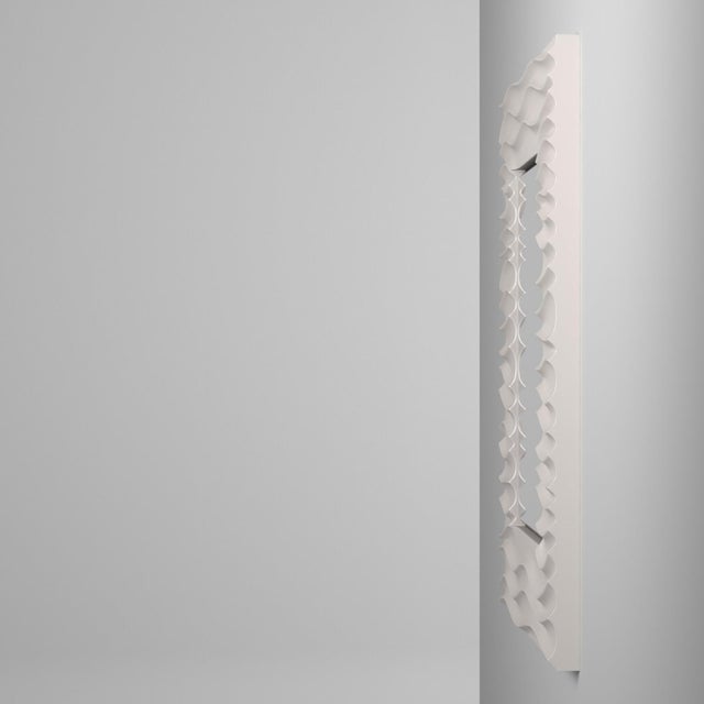 Contemporary Zenith Mirror - Glossy White For Sale - Image 3 of 11