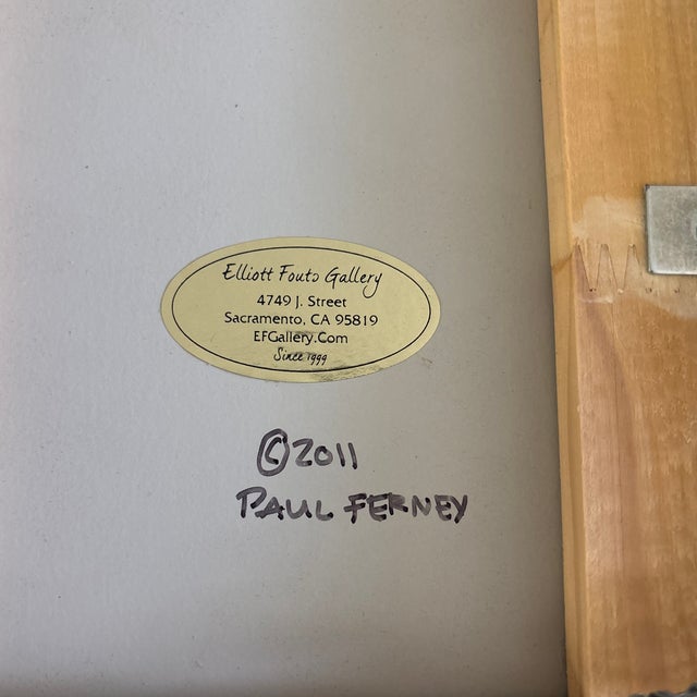 Paul Ferney - “At the Legion of Honor” For Sale - Image 4 of 4
