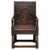 17th Century English Charles I Oak Wainscot Armchair For Sale - Image 12 of 12