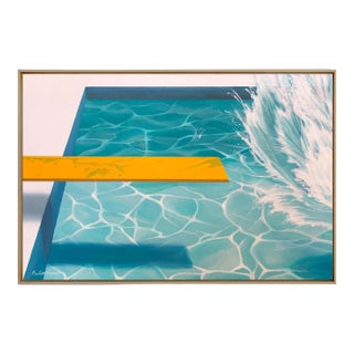 "Abstract Splash" I Modern Landscape I Framed Giclée Prints For Sale