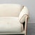 Vintage Beige and Brown Two-Seater Fabric Sofa, 1970s For Sale - Image 4 of 11