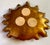 Mid 20th Century Mid 20th Century Gold-Leaf Florentine Shell Catchall For Sale - Image 5 of 11