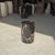 Contemporary Small Side Table in Black Petrified Wood with Striates and Beige Lower Side For Sale - Image 3 of 18