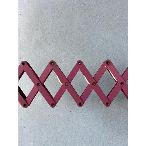Vintage Space Age Scissor Wall Lamp For Sale - Image 9 of 11