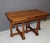 Late 17th or early 18th century Renaissance walnut table with Italian-style extensions, a seven-column base (known as a...