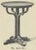 Vienna Secession Tulip No. 8024 Pedestal Side Table from Otto Wagner, 1905 For Sale - Image 11 of 12