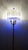 Blue Gold-Plated Brass and Murano Glass Floor Lamp from Venini, 1990s For Sale - Image 8 of 17