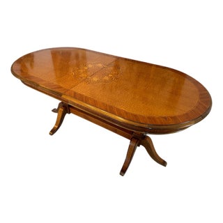 Vintage Extendable Dining Table, 1980s For Sale