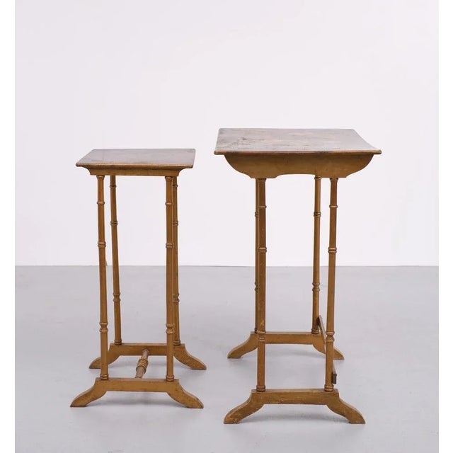 Art Nouveau Side Japonisme Tables, France, 1925, Set of 2 For Sale - Image 3 of 11