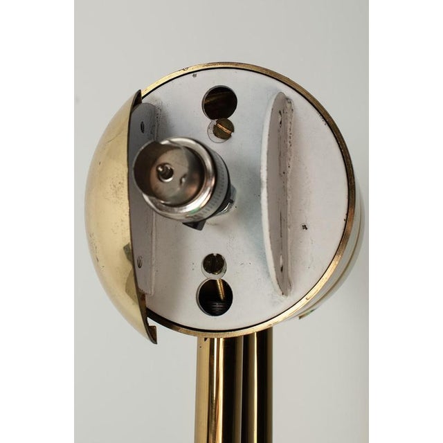 Gold Vintage Brass Floor Lamp For Sale - Image 8 of 11