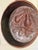 Mid 20th Century Very Large Vintage Hammered Copper Fruit Mold Wall Hanging For Sale - Image 5 of 7