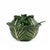 Bordallo Pinheiro Vintage Italian Majolica Cabbage Tureen With Lid and Spoon For Sale - Image 4 of 10