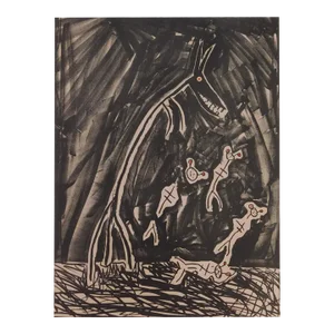 Marvin Jones Modern Woodcut