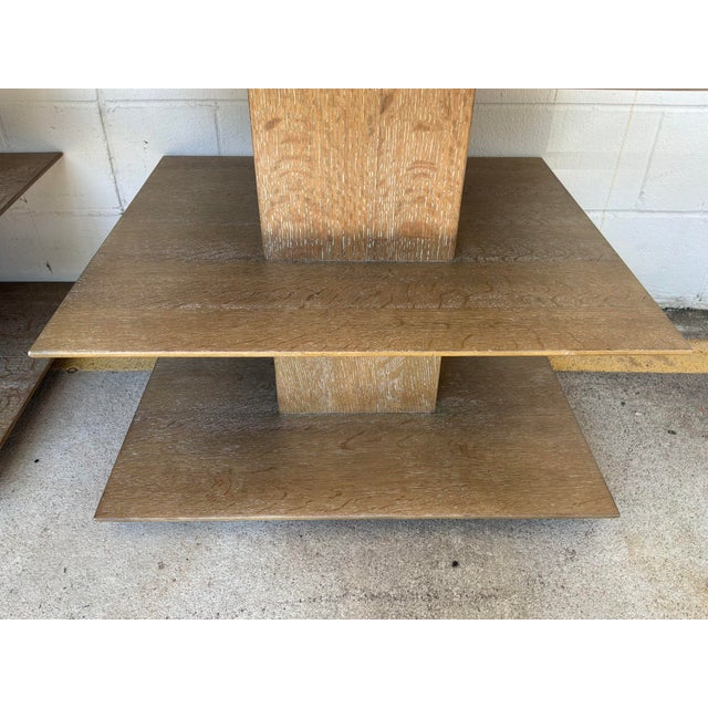 Revelation Modern Cersued Oak Stash It Side Table Pair For Sale In Atlanta - Image 6 of 6
