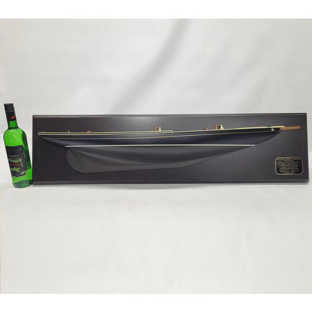 Half Model of the Fishing Schooner Bluenose For Sale In Boston - Image 6 of 12