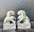 Mid 20th Century Vintage Distressed Soapstone Foo Dogs - A Pair For Sale - Image 5 of 12