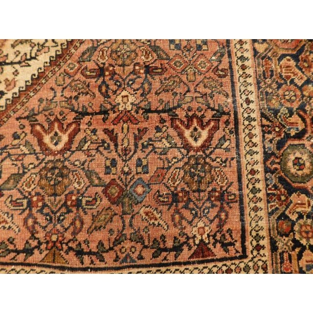 1910s Antique Persian Sarouk Farahan Rug - 4′ × 6′2″ For Sale - Image 5 of 13