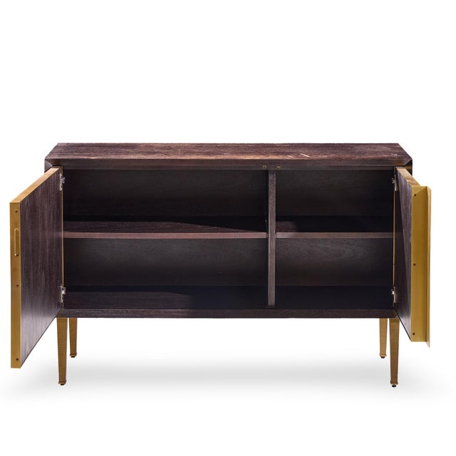 Thomas Pheasant for Baker Furniture Janus Cabinet Credenza For Sale In Chicago - Image 6 of 8