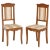 Brown Set of Antique Art Nouveau Walnut Side Chairs For Sale - Image 8 of 8