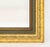 Early 21st Century Green Painted and Giltwood Framed Mirror For Sale - Image 5 of 7