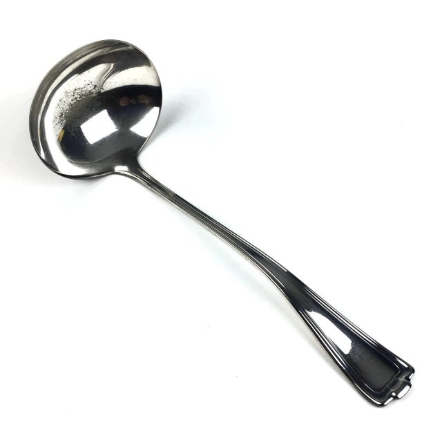 Metal Rogers Silver Plate Soup Ladle For Sale - Image 7 of 7