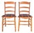 Antique English Regency Carved Maple Side Chairs or Dining Chairs, Circa 1890s For Sale