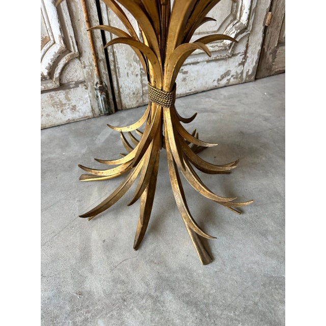 Metal Small Vintage Coco Chanel Model Table, 1970 For Sale - Image 7 of 13