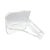 Transparent 1970s Vintage Thick Beveled Lucite Sculptural Wall Shelf For Sale - Image 8 of 10