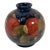 Circa 1930s Moorcroft Pottery England Bud Vase, Pomegranate Pattern Signed 4"h For Sale