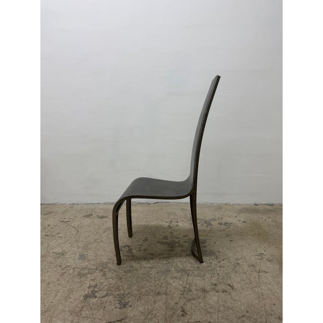 Hothouse Canada Custom Welded Steel Side or Occasional Chair, 1990s For Sale - Image 4 of 18