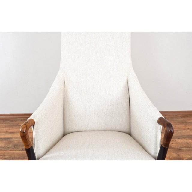 Italian Lounge Chair by Umberto Asnago for Giorgetti, 1970s For Sale - Image 12 of 14