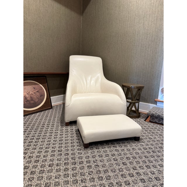 B&b Italia Kalos 9750 Lounge Chair and Ottoman For Sale In Washington DC - Image 6 of 7