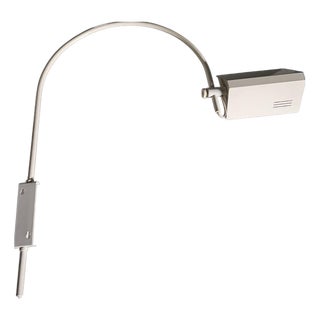 Vintage White Adjustable Wall Arch Lamp, 1970s For Sale