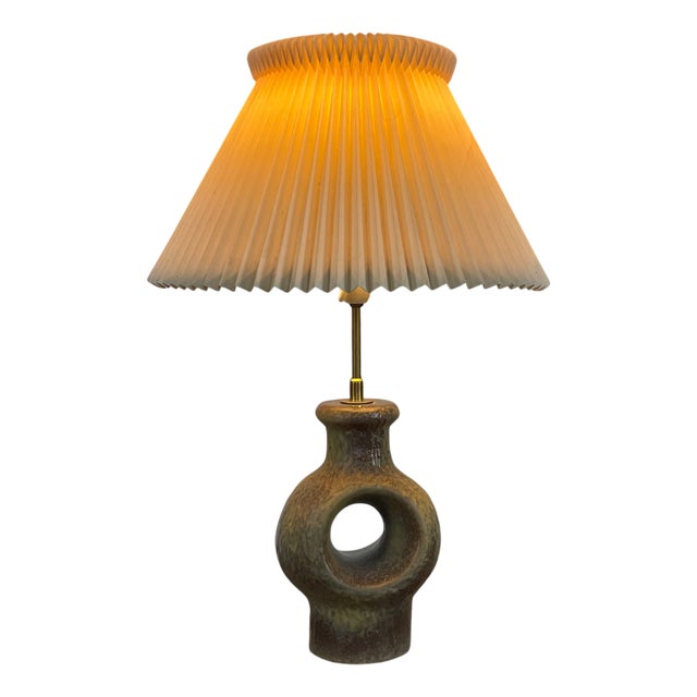 Danish Sculptural Table Lamp in the style of Søholm, 1960s For Sale