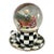 Mackenzie Childs Christmas Holiday Collectible Sleigh Snow Globe For Sale