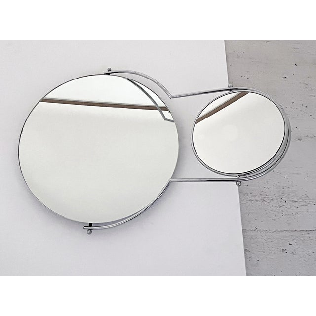 Wall Mirror with Magnifying Mirror from Bieffeplast, Italy, 2000s For Sale - Image 5 of 18