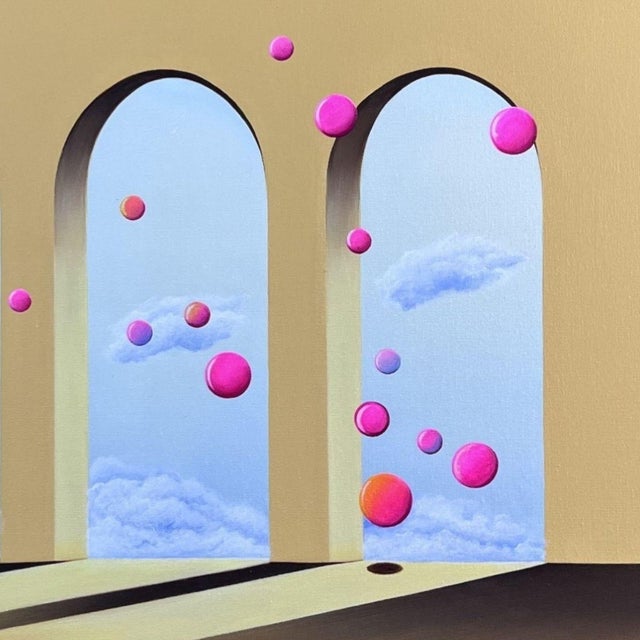 Marta Rynkiewicz, Composition No 7: The Gate, Acrylic on Canvas, 2025 For Sale - Image 4 of 6