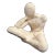 1990s Jaru Thinking Man Plaster Sculpture For Sale