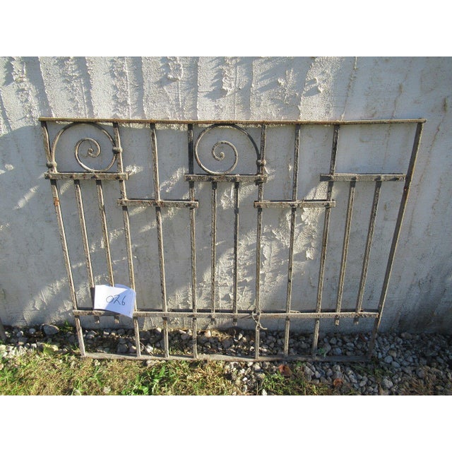 Wonderful piece of Architecture. Heavy, tight and sturdy.. piece does show signs of age related wear including rust,...