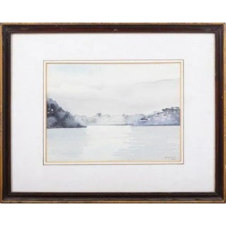 Edgar Silva, View of Porto, Watercolour on Paper For Sale