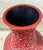 1930s Antique Chinese Republic Era Carved Red Cinnabar 7.5” Landscape & Figures Vase For Sale - Image 5 of 7
