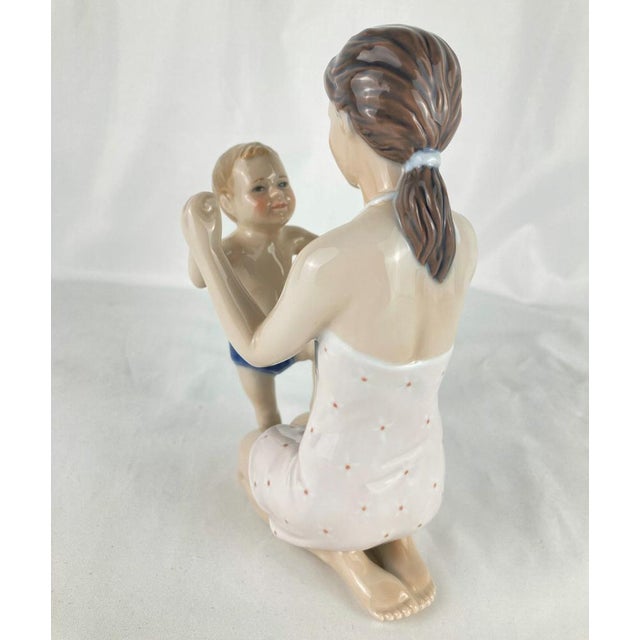 Royal Copenhagen Mother with Baby Figurine from Royal Copenhagen, 2000s For Sale - Image 4 of 6