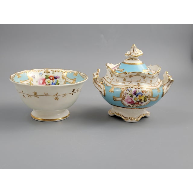 Antique Paris Tea Service, 1840, Set of 4 For Sale - Image 11 of 18