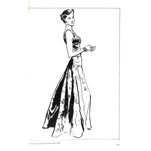 White Paris-Couture-Annees Trente Book 1987 Garnier, Guillaume For Sale - Image 8 of 12
